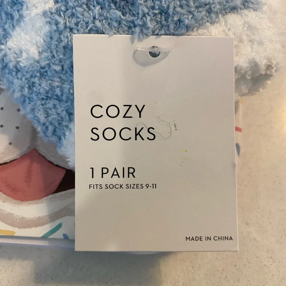 Kid’s Cozy Dog Socks and Cute French Bulldog Notepad